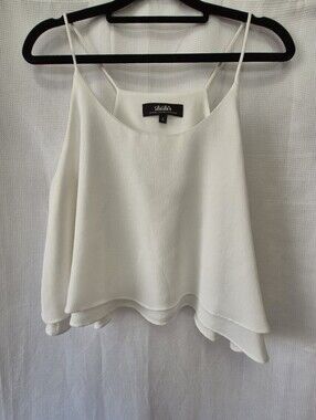 Lulu's Ivory Layered Spaghetti-Strap Camisole